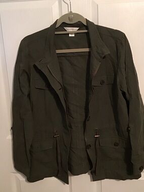Olive Green Utility Jacket